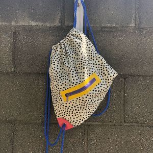 Flying Tiger Copenhagen Canvas Drawstring Backpack